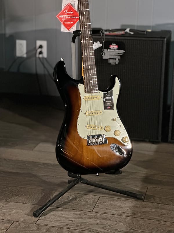 Fender American Professional II Stratocaster, 2 Tone Sunburst W/ Free Shipping & Hard Case image 1