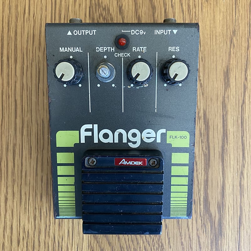 フランジャー 「Amdek FLK-100 Flanger」 ローランド Roland AMDEK Flanger FLK-100 (70s Vintage, Made in Japan