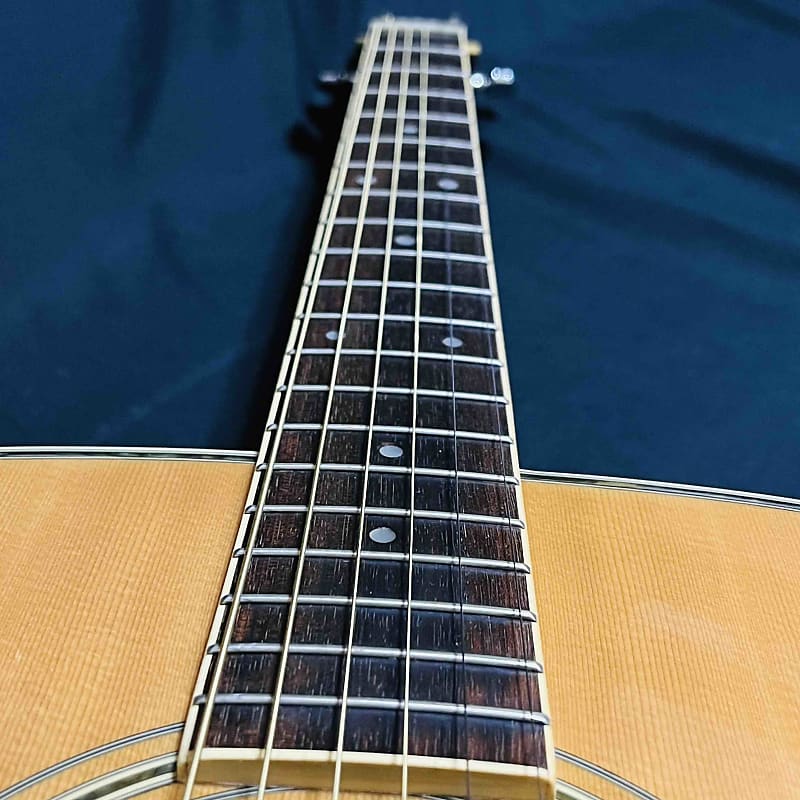 Morris MD-525S Drreadnaught Acoustic Guitar | Reverb