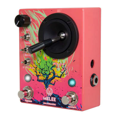 Walrus Audio Melee: Wall of Noise Reverb/DIstortion Guitar Effect Pedal image 2