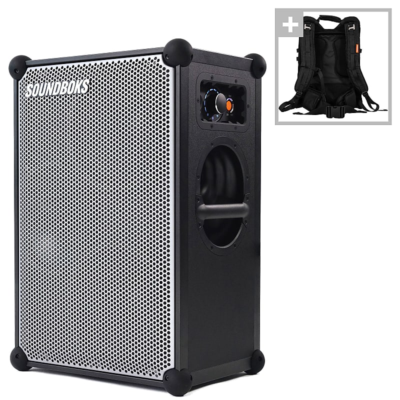 Soundboks 4 Backpack Bundle Metallic Gray image 1