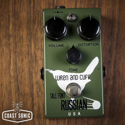 Wren and Cuff Tall Font Russian Fuzz | Reverb