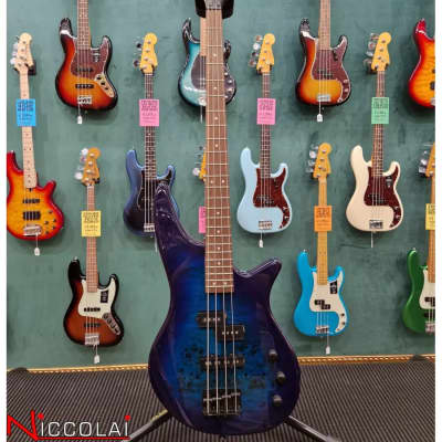 JACKSON JS Series Spectra Bass JS2P, Laurel Fingerboard, Blue Burst for sale
