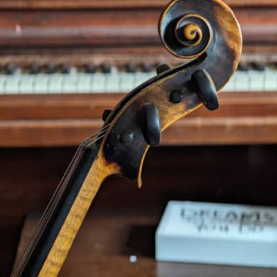 Revived Antique German Stainer Copy Trade Fiddle Outfit | Reverb