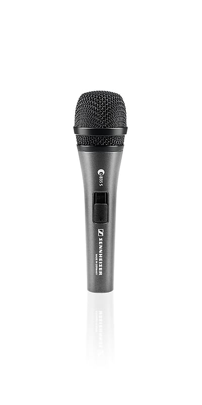 Sennheiser Pro Audio Sennheiser Professional E 835-S Dynamic Cardioid Vocal Microphone with On/Off Switch image 1