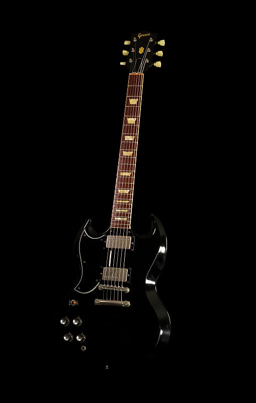 Greco SG63-60/LO SG Ebony Left-Handed | Reverb Canada