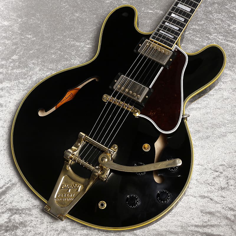 Gibson Custom Shop ES-355 50s 2016 Limited Run Bigsby VOS Antique Ebony  [03/26]