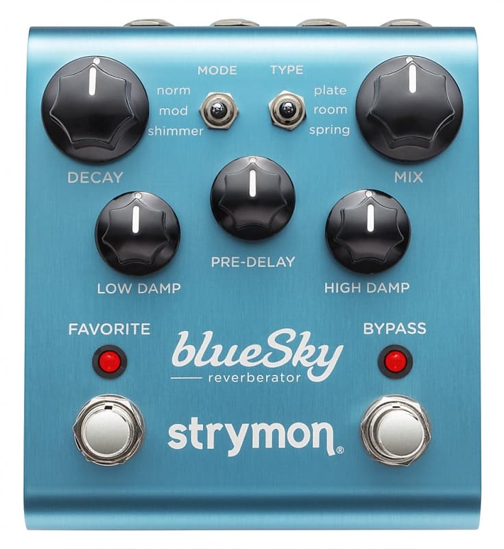 ギター strymon blueSky Reverb v1 Strymon Blue Sky Reverberator V1 | Reverb