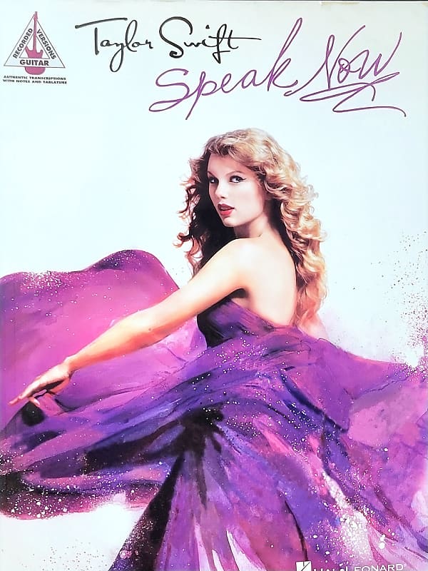 Taylor Swift - Speak Now - Guitar Book 