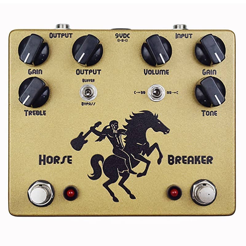 税込?送料無料】 未使用 新品 Ceriatone Black Breaker Horse ギター ...