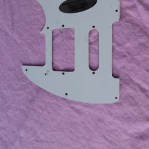 Warmoth Telecaster Pickguard Left handed  Pearloid Red image 2