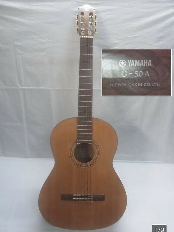 Yamaha G 50a Used Acoustic Classical Guitar Style Vintage Reverb