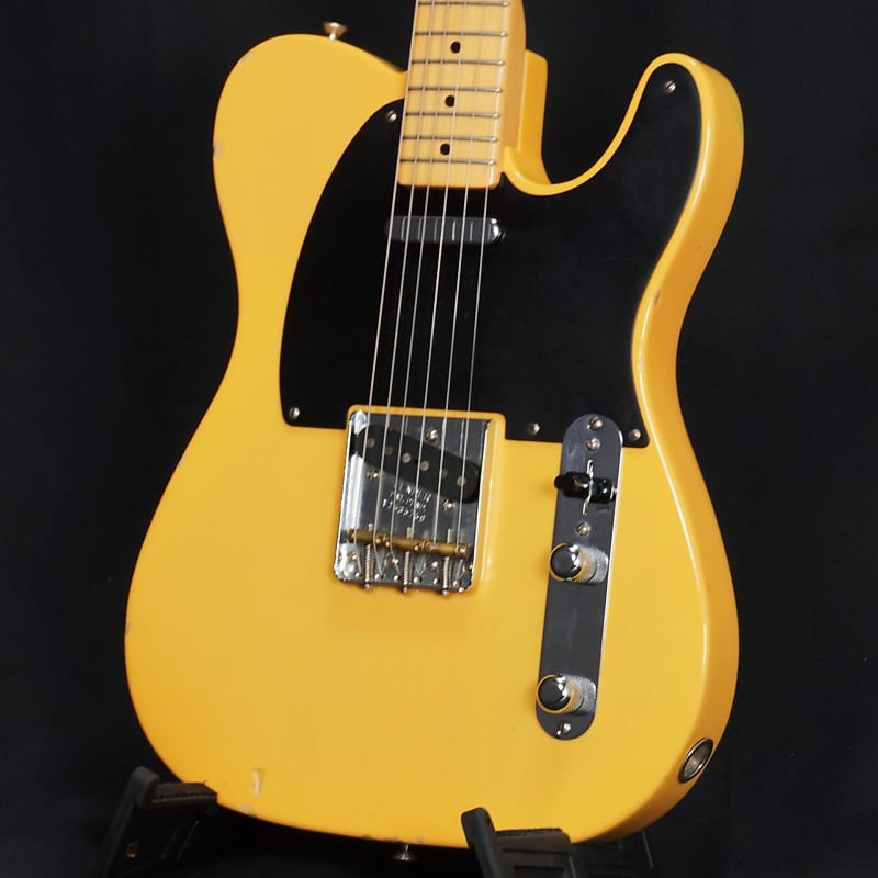 ギター Fender Telecaster American vintage 52 Fender American Vintage '52 Telecaster Butterscotch Blonde 2010