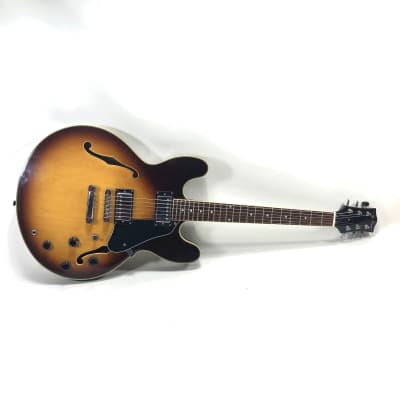 Jay Turser 335 Semi-Hollow Body Guitar Copy - Sunburst image 1