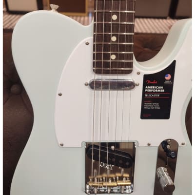 Immagine Fender American Performer Telecaster, Rosewood Fingerboard, Satin Sonic Blue - 6