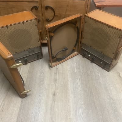 Ampex 620 Mobile Electric Guitar Speaker Set Rare Previous LA | Reverb