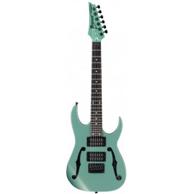 IBANEZ PGMM21-MGN Paul Gilbert Signature E-Gitarre, metallic light green for sale