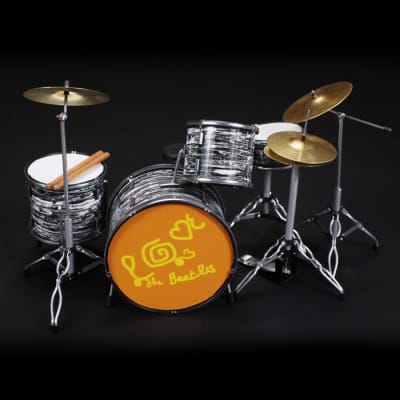 Axe Heaven Ringo Starr Miniature Magical Mystery Tour Drum Set Replica -  LOVE-1 | Reverb