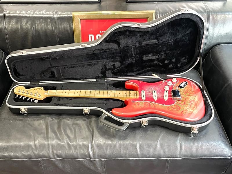 Fender Stratocaster 70s MIJ 1995 - Pink Paisley | Reverb