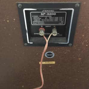 Sansui sp3200 top