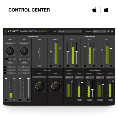 Lewitt CONNECT6 DSP Powered Dual USB-C Audio Interface image 5