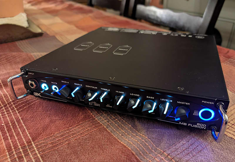 Gallien-Krueger MB Fusion 800 Ultra-Light 800W Tube Preamp Bass
