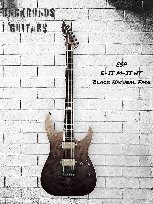 ESP E-II M-II HT Black Natural Fade image 1