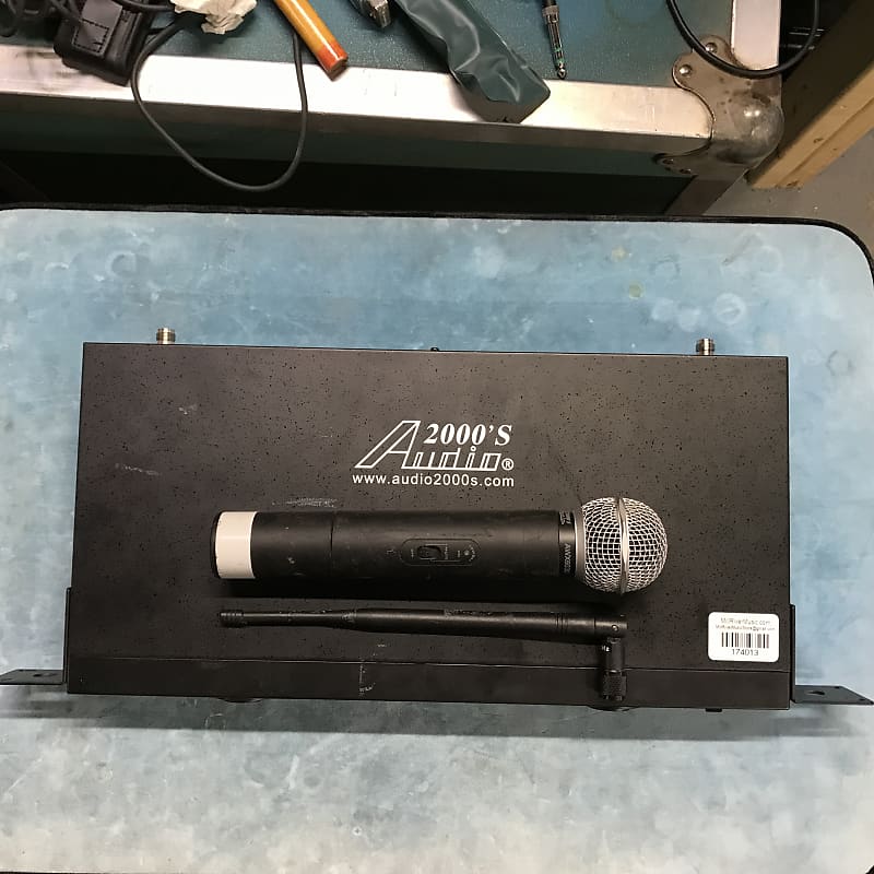 Audio2000's AWM6012U Wireless Microphone System w/ Receiver & AWX6030 Mic