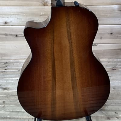 Taylor 514ce Torrefied Sitka/Urban Ironbark Back and Sides Acoustic Guitar - Tobacco image 4