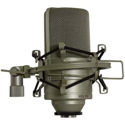 MXL 990 Large-Diaphragm Cardioid Condenser Microphone (Champagne) image 2