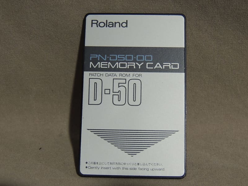 Roland PN-D50-00 Memory Card for D50 / D550 [Three Wave Music