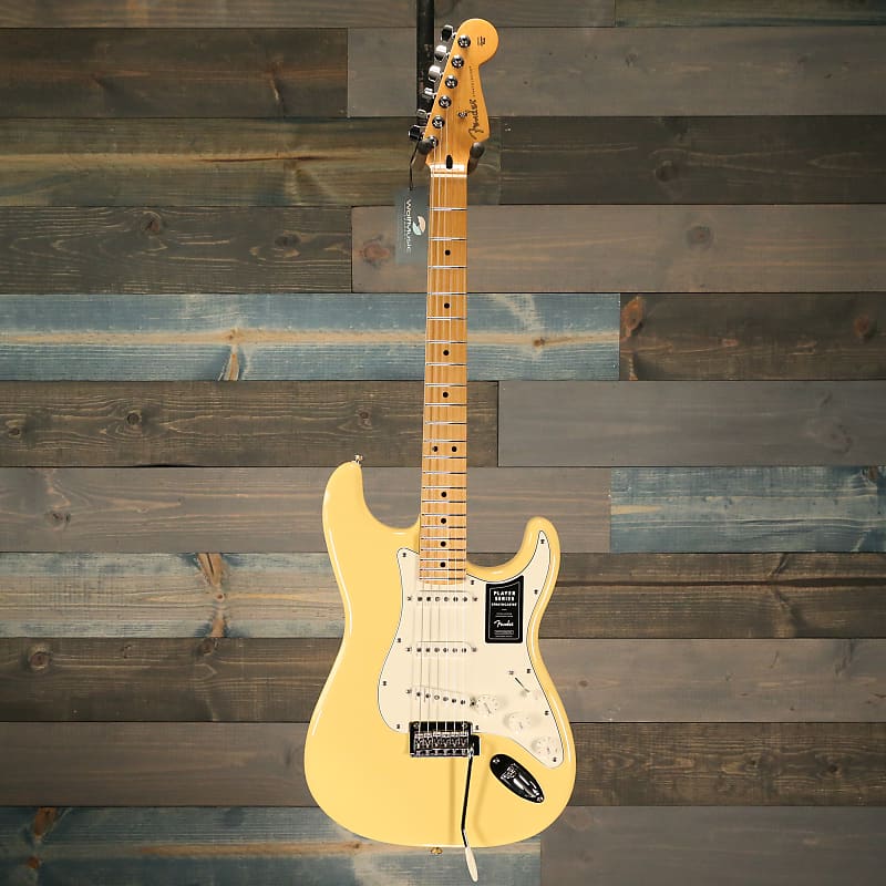 Fender Player Stratocaster Maple Fingerboard Buttercream image 1