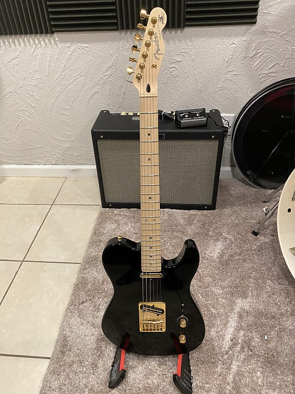 Fender Richie kotzen telecaster (modded) Black | Reverb