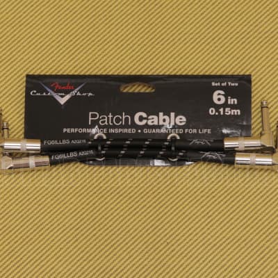 099-0820-041 Fender Custom Shop Patch Cables 6inch image 1