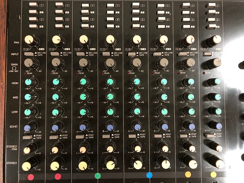 Yamaha 8-Channel RM 804 Recording Mixer Owned by Jon Gallant