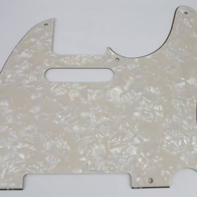 Telecaster Scratch Plate Aged Cream Pearl Pickguard to fit 8 hole USA/Mex Fender