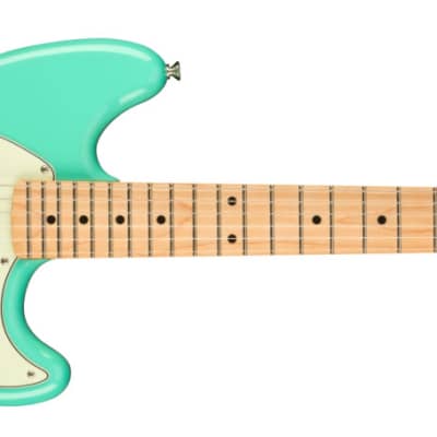 Fender Player Mustang 90 Electric Guitar, Maple Fretboard, Seafoam Green image 2