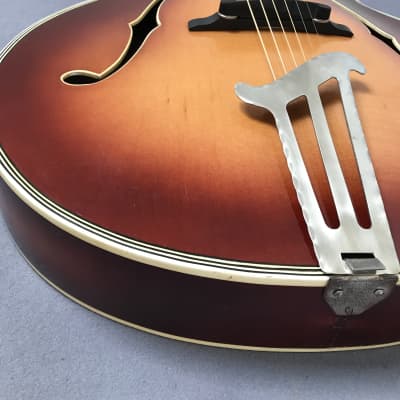Musima archtop guitar 50s - all solid - vintage German image 5