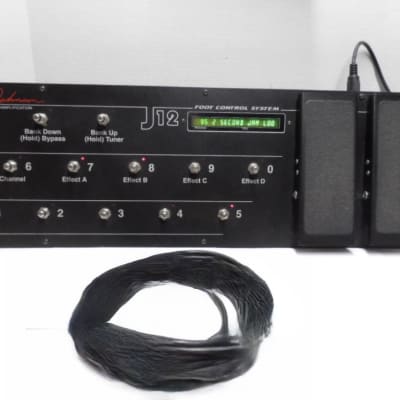 JOHNSON MILLENNIUM MILLENIUM J 12 J12 MIDI EFFECT FOOT AMP CONTROL Controller PEDAL JM250 250 JM150 image 6