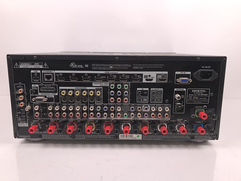Onkyo TX-NR1009 Surround Sound Dolby Receiver 135 watts