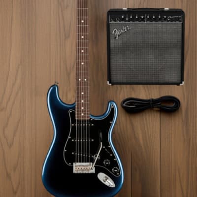 Fender American Professional II Stratocaster 6-String Rosewood Fingerboard Electric Guitar (Right-Hand, Dark Night) image 8