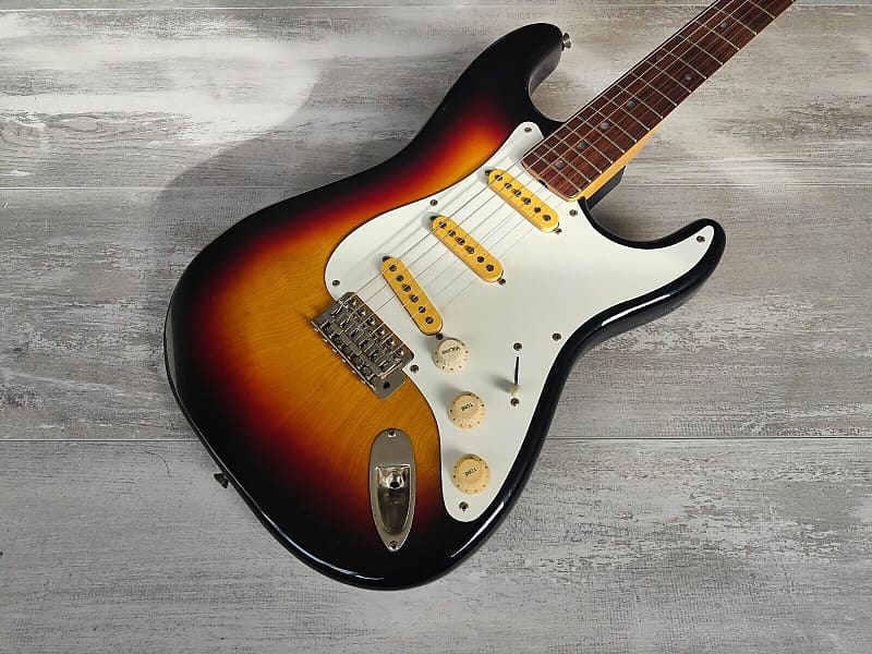 1978 Fernandes Japan FST-60 Stratocaster (Sunburst) | Reverb