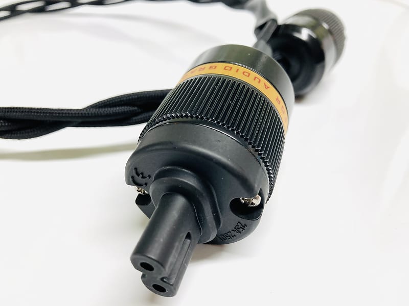 Pine Tree Audio Iso-Braid C7 AC Power Cable 3ft Black for BlueSound Node 2i  			