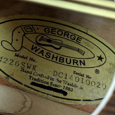 Washburn M226SWK A-Style Mandola Vintage Natural Finish w/ Original Hardshell Case image 3