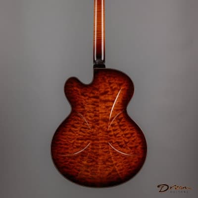 2018 Beauregard Facettes Archtop 16,” Quilted Maple/Spruce image 2