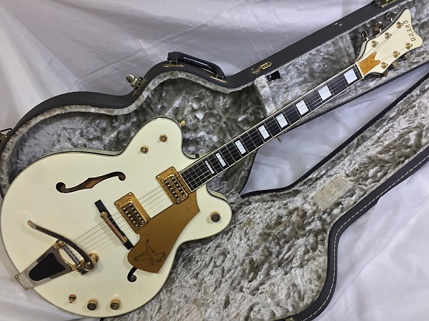Greco White Falcon WF-140 1988 MIJ (Made In Japan) inspired by Gretsch