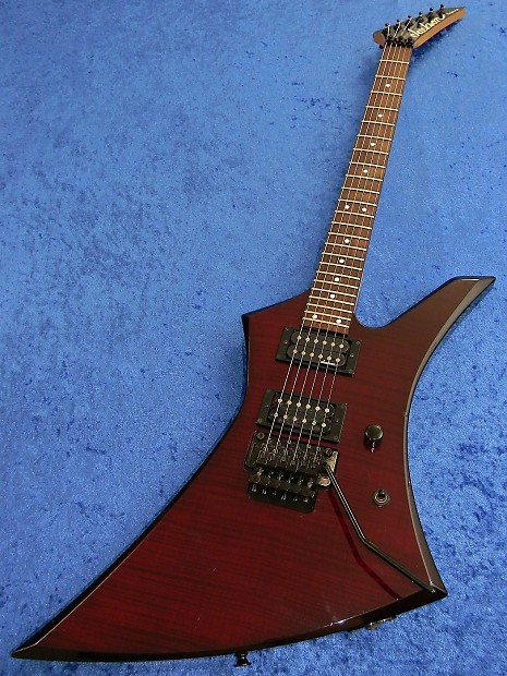 Jackson Japan Kelly Performer 1996 Trans Red Wine | Reverb