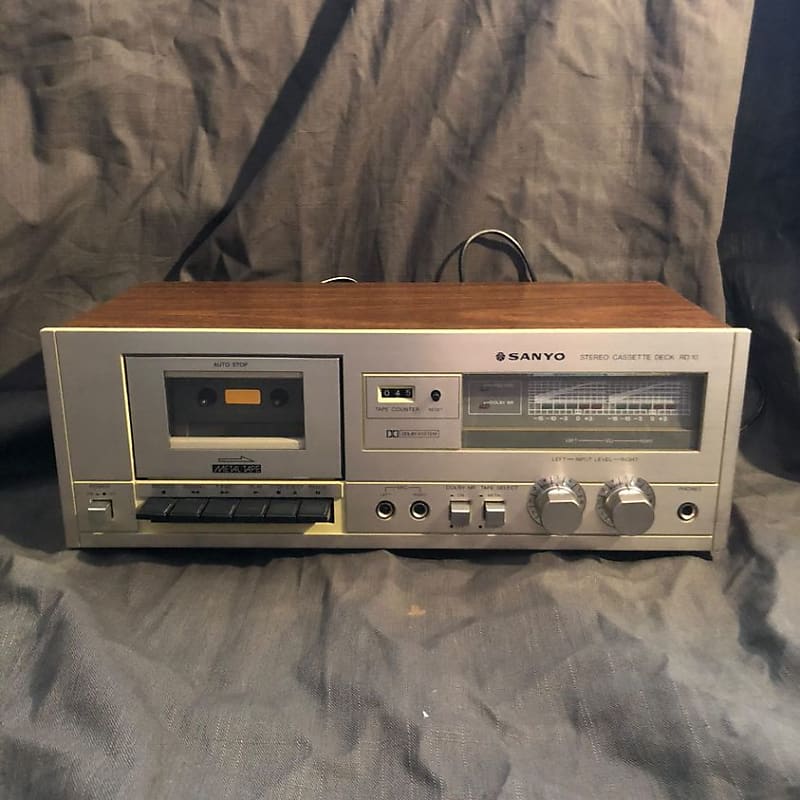 Sanyo RD10 Cassette Deck/Tape Deck Reverb