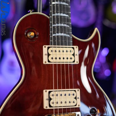 Aria Pro II PE-R80 Stained Brown Made in Japan MIJ Electric Guitar image 3