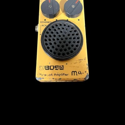 BOSS MA-1 コンパクトなアンプ 懐かしの BOSS MA-1 - First Touch ギターリペア